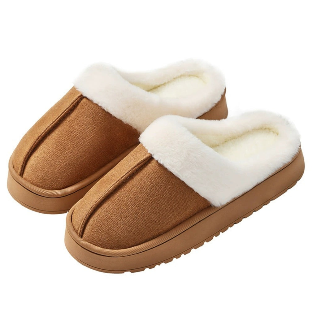Unisex Fleece Lined House Slippers – Warm & Cozy Indoor Mules