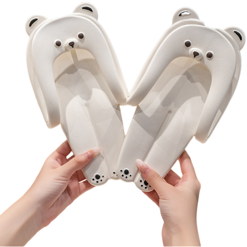 Cute Bear Slippers – Adorable Bear House Slippers for Women & Men