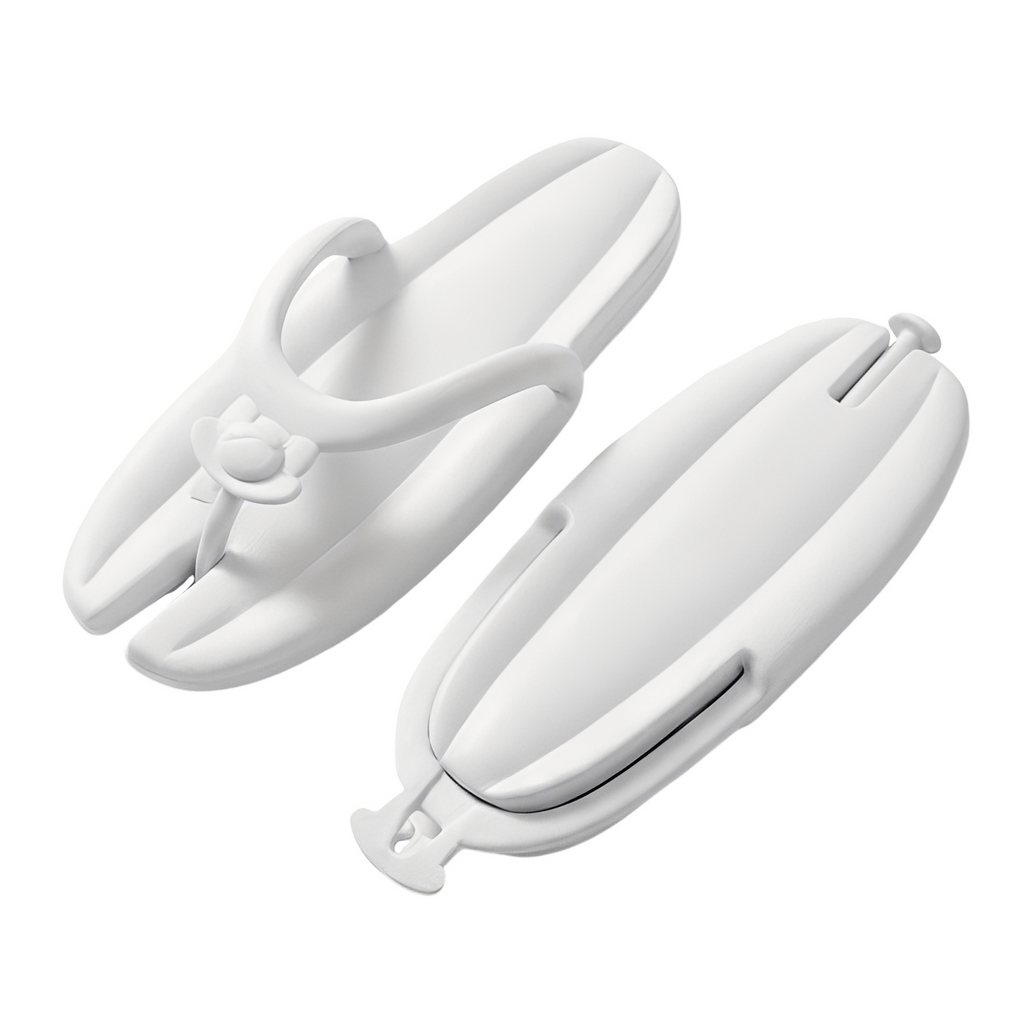 Foldable Travel Slippers – Portable Lightweight Flip Flops for Travel, Hotels & Home