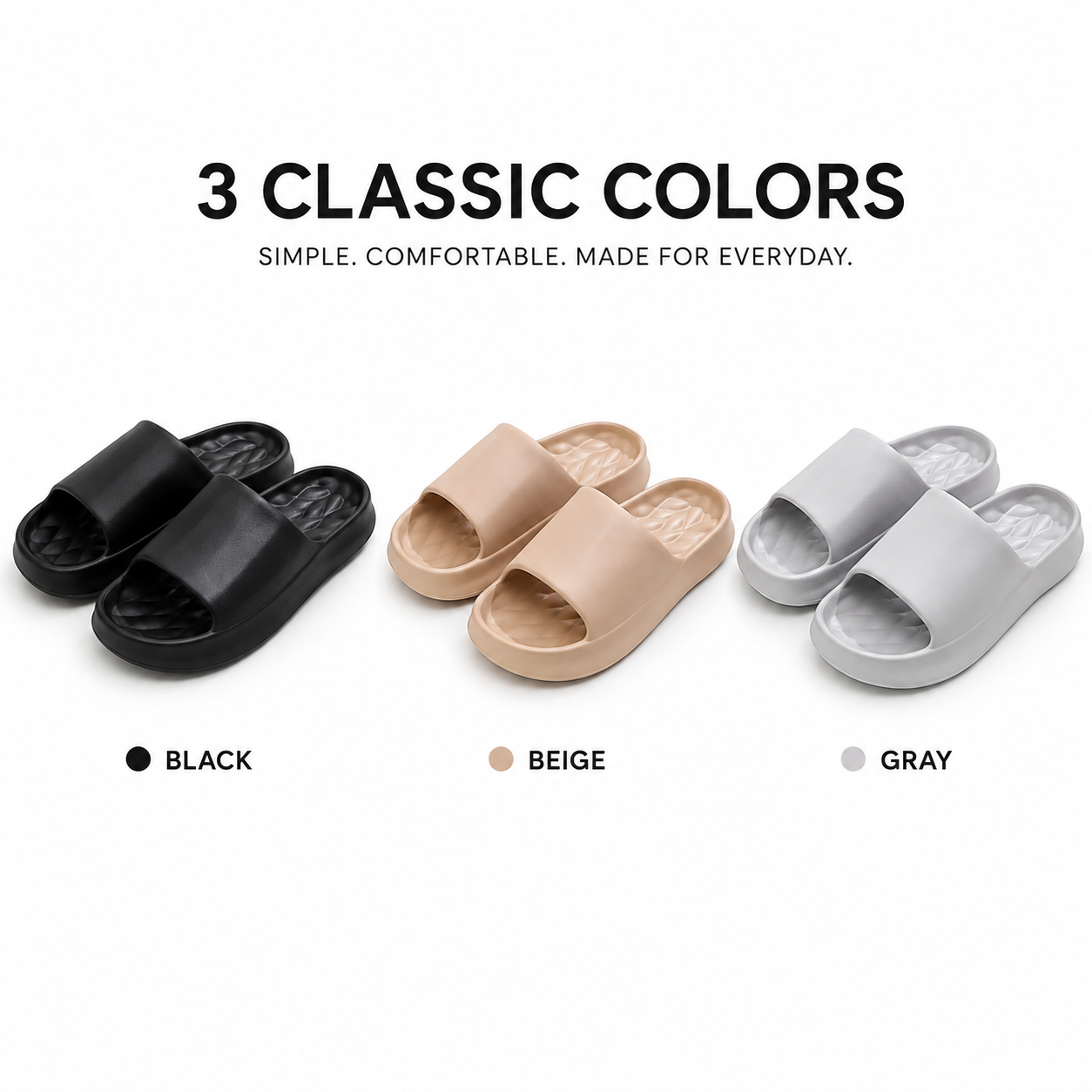 Cloud Comfort House Slippers for Women & Men