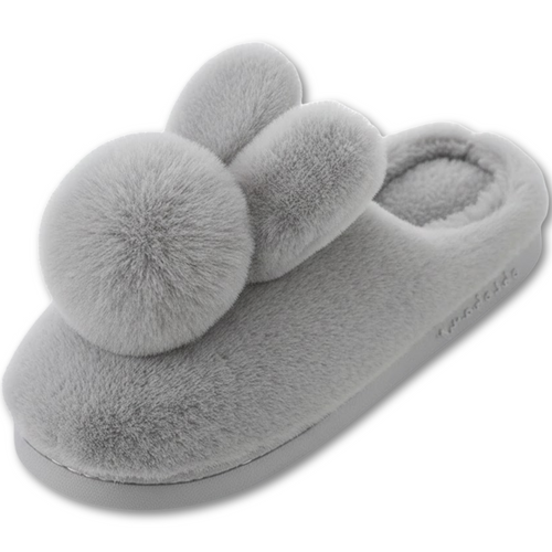 Adorable Bunny Plush Slippers – Cozy Rabbit House Shoes for Women