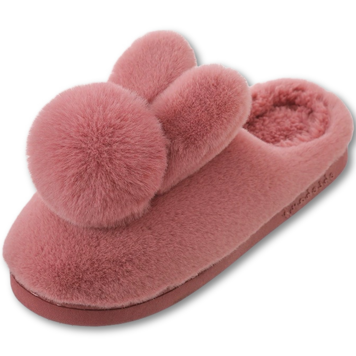 Adorable Bunny Plush Slippers – Cozy Rabbit House Shoes for Women