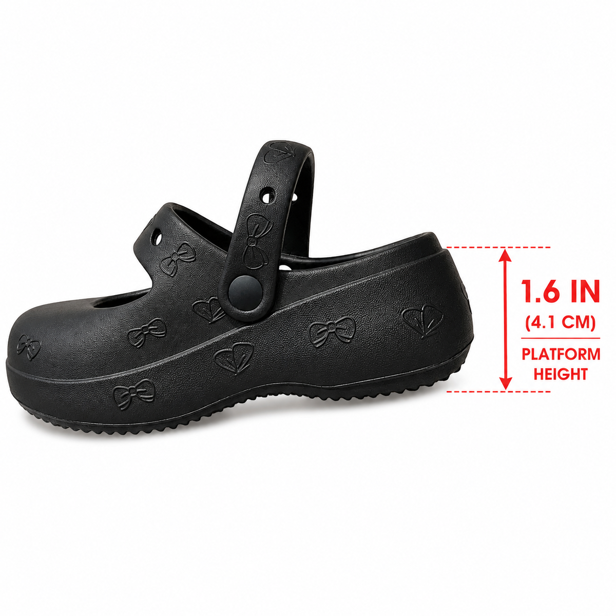 Mary Jane EVA Clogs with Character Charms – Cute Lightweight Slip-On Shoes for Women & Girls