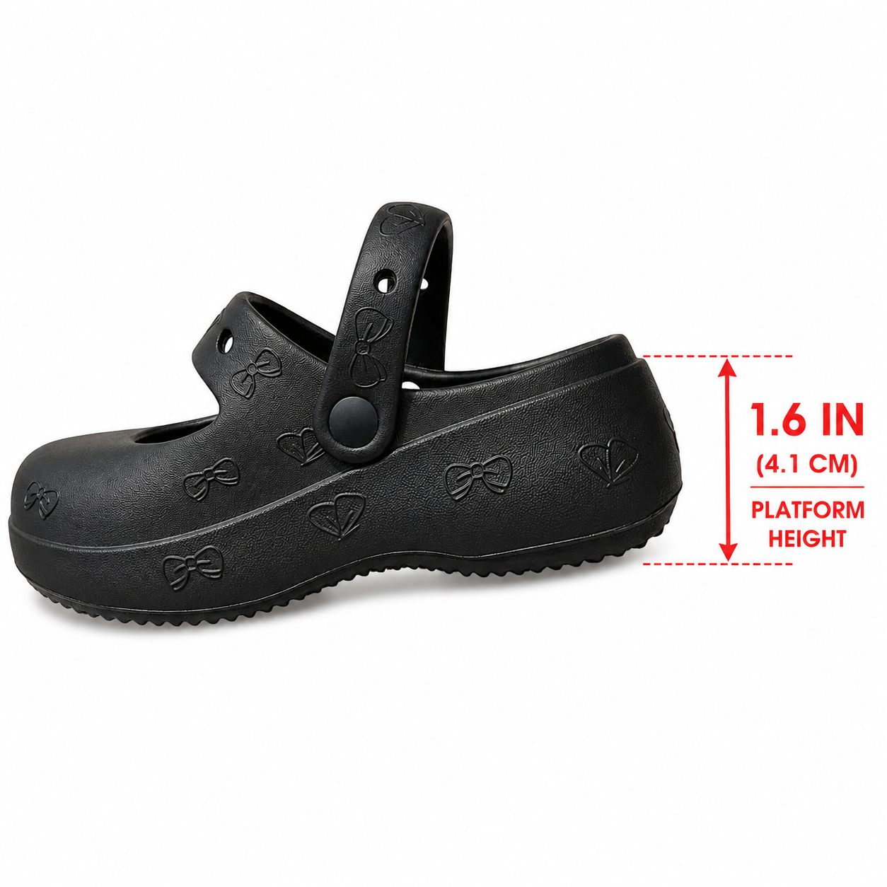Mary Jane EVA Clogs with Character Charms – Cute Lightweight Slip-On Shoes for Women & Girls