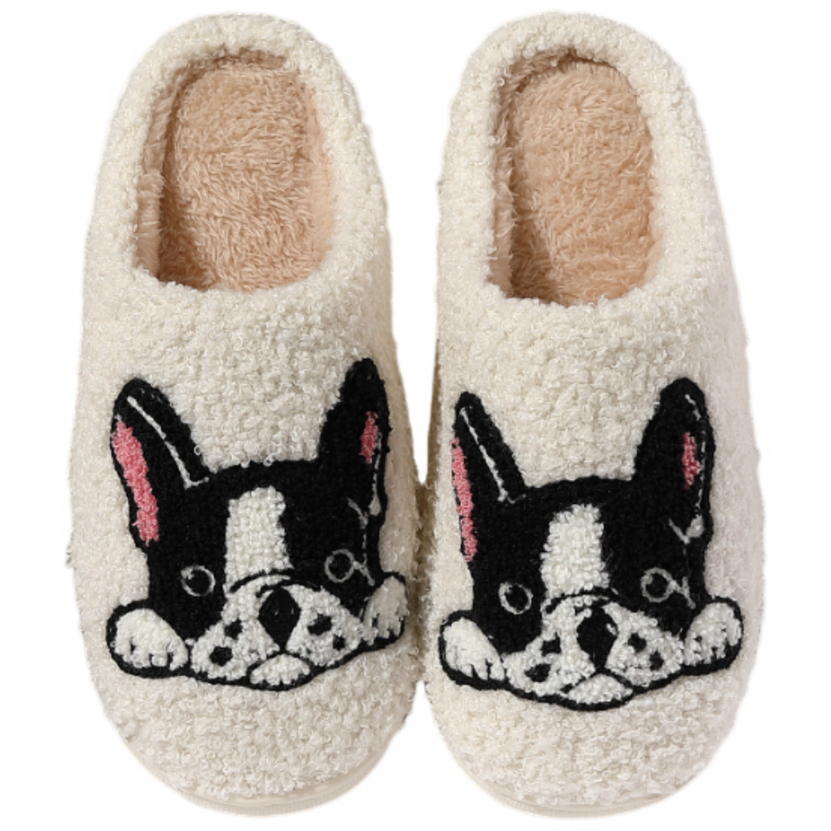 Cute Animal Plush House Slippers – Cozy Fuzzy Indoor Slippers