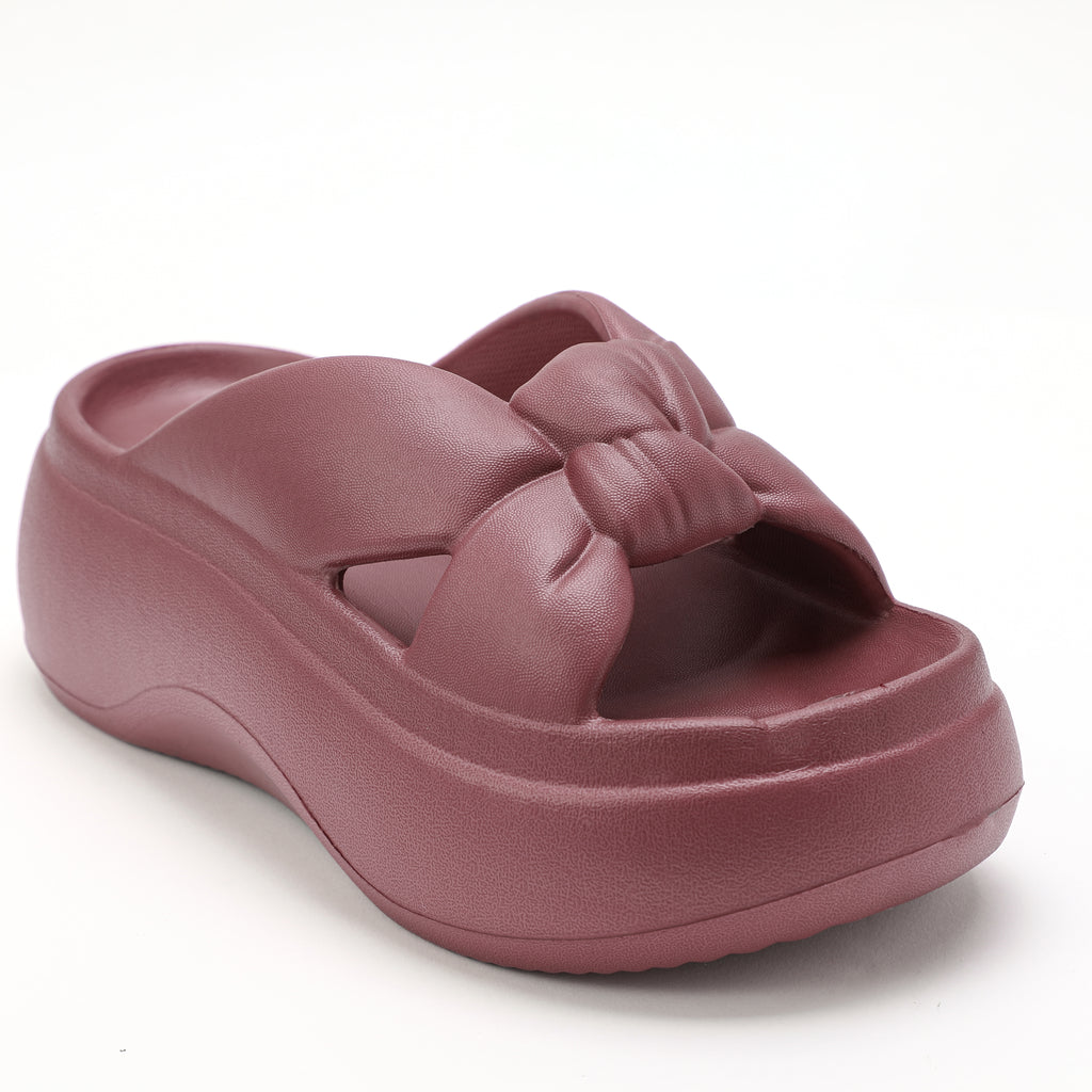 Cloud Bow Platform Sandals for Women