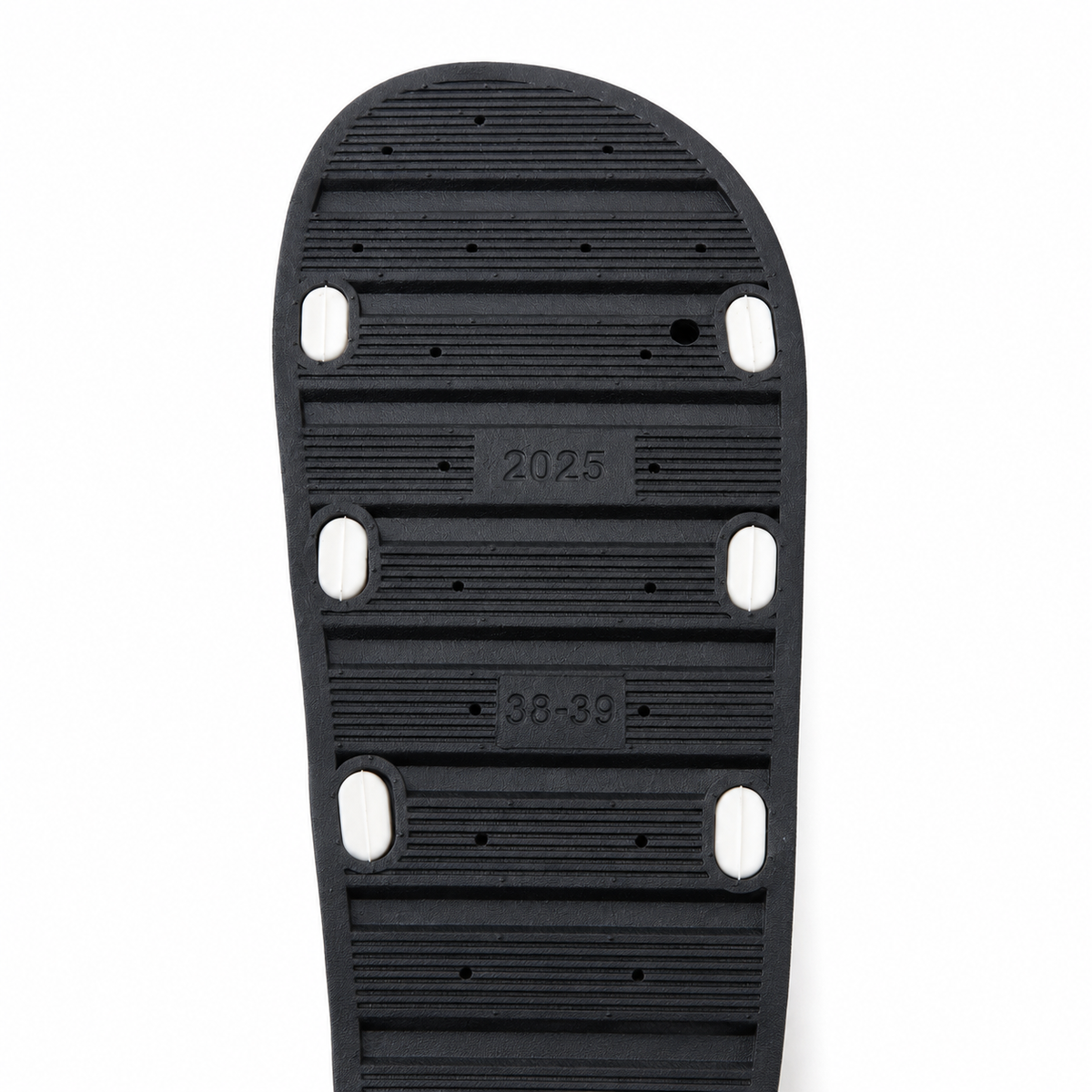 Two Strap Comfort Slide Sandals – Double Buckle Footbed Sandals