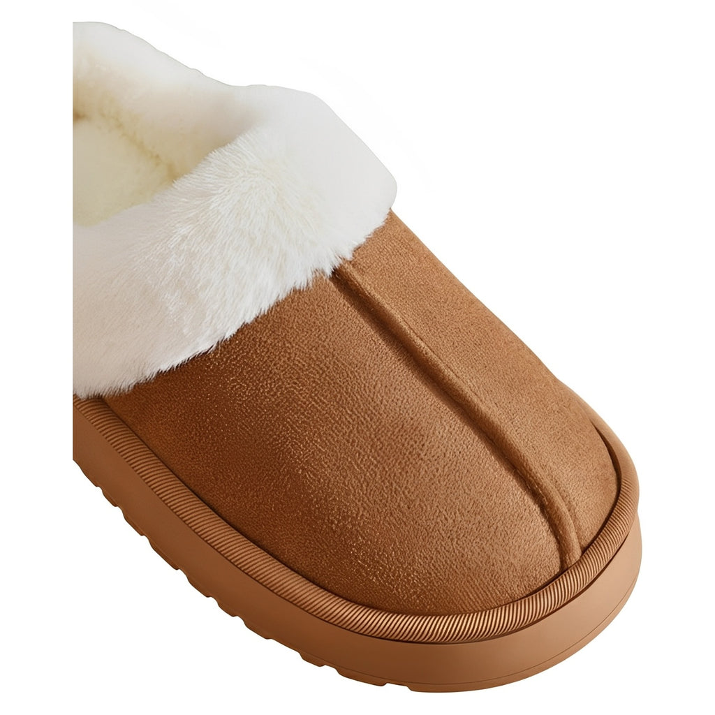 Unisex Fleece Lined House Slippers – Warm & Cozy Indoor Mules