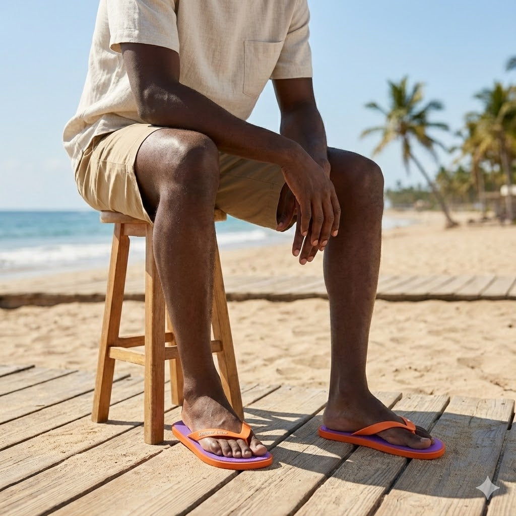 Men's Casual Flip Flops – Lightweight Beach & Summer Thong Sandals